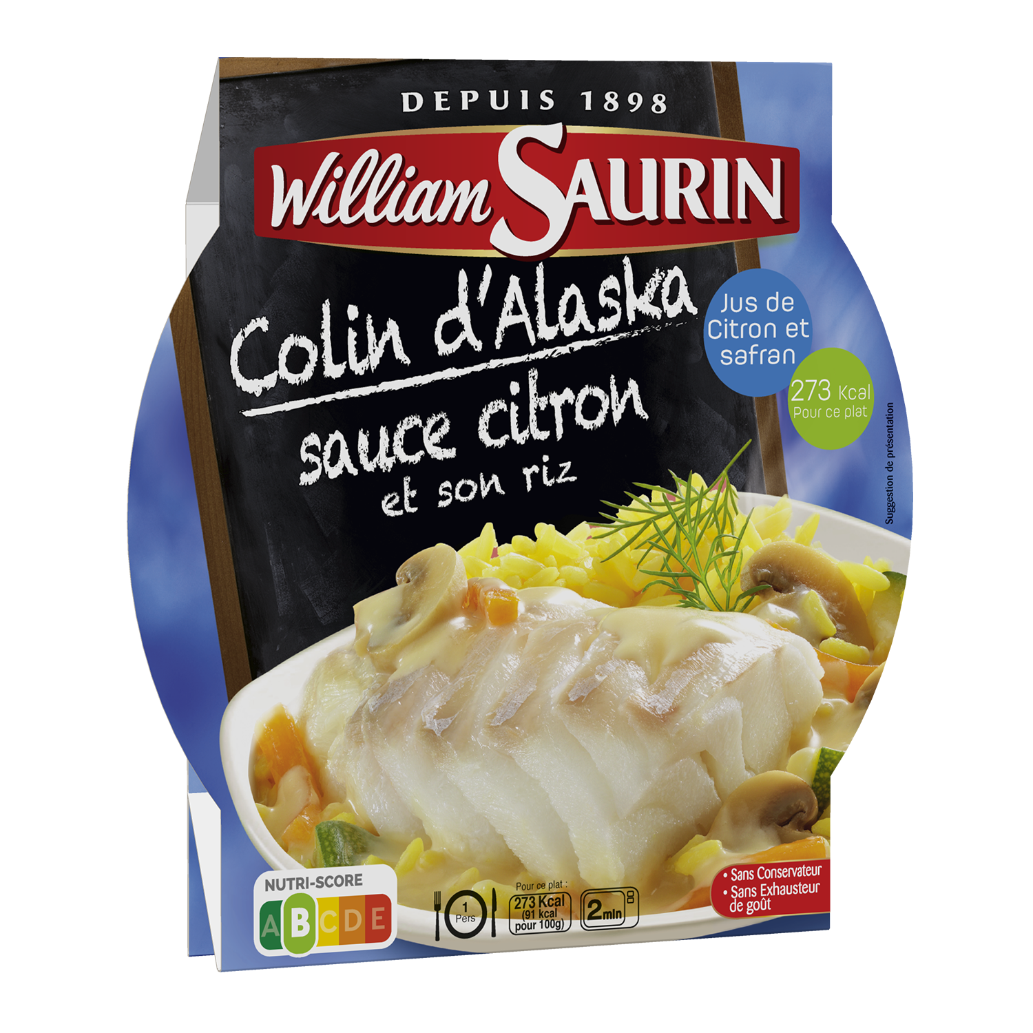 Saumon sauce oseille William Saurin