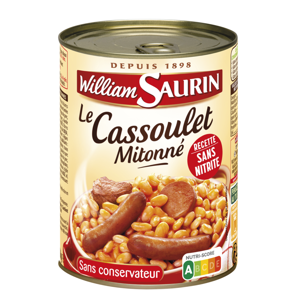 Cassoulet mitonné William Saurin