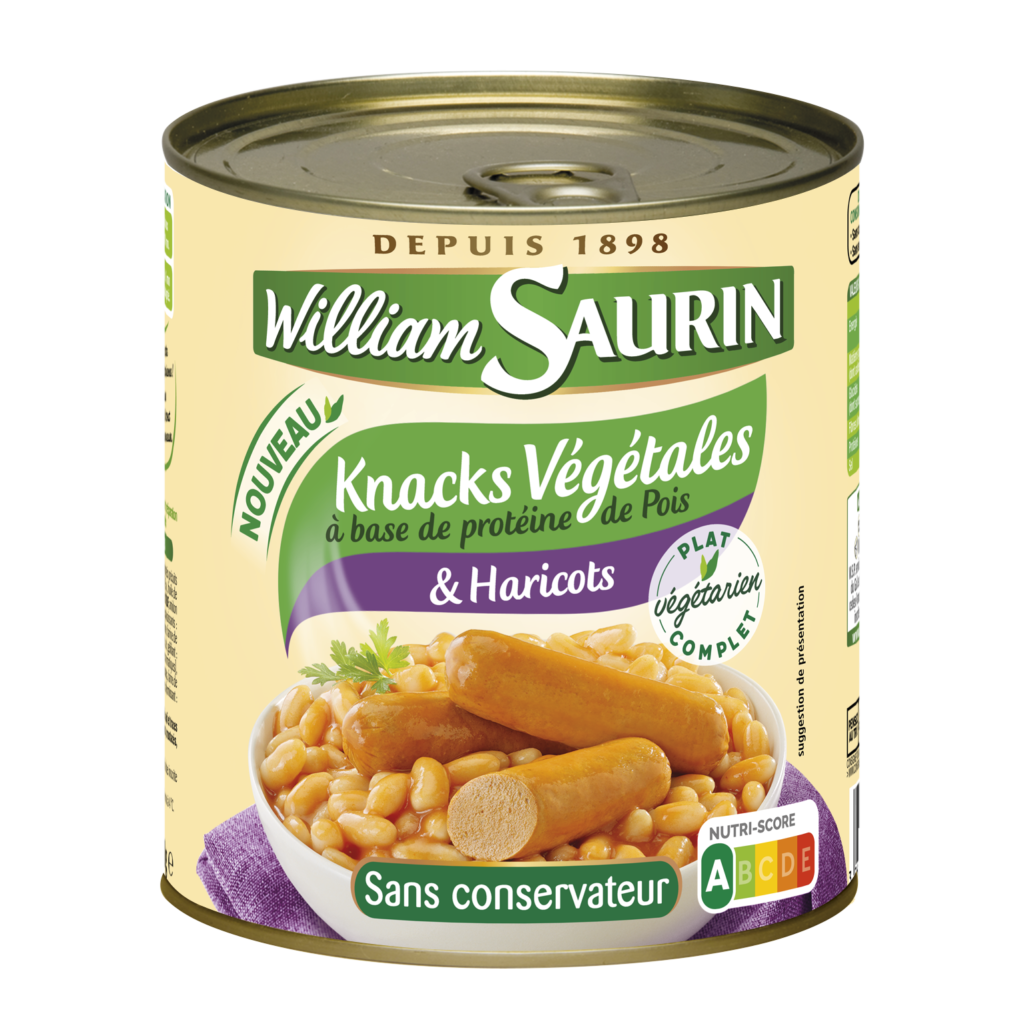 La saucisse Knacki en version végétarienne