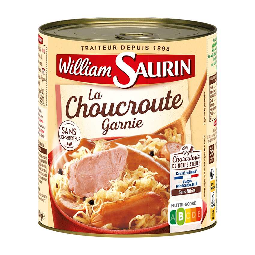 boite de conserve factice de choucroute