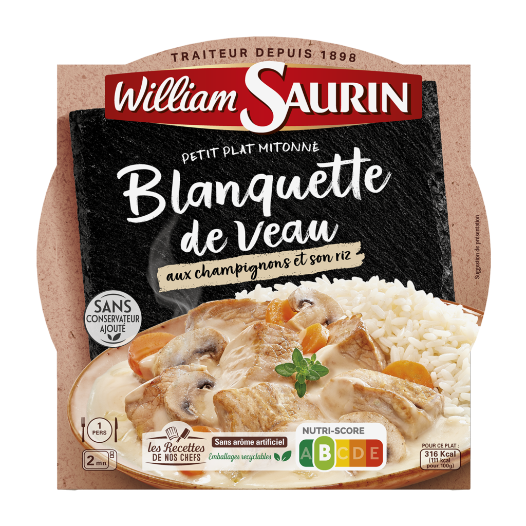 Les assiettes mitonnées - William Saurin